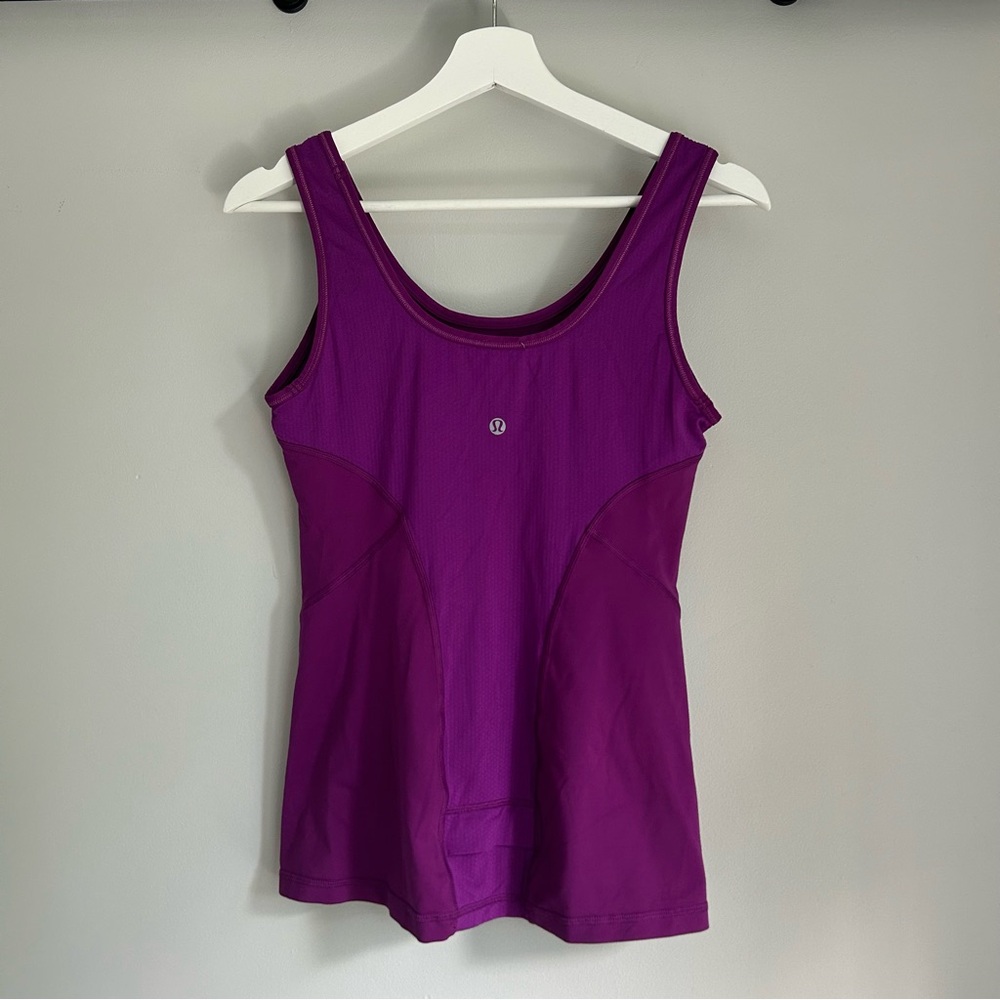 Lulu Plum Tank Excellent Size 6